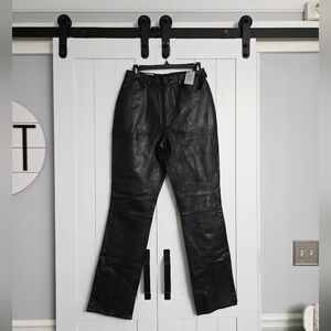 Isabela Kristina Vintage Leather Pants. NEW!
